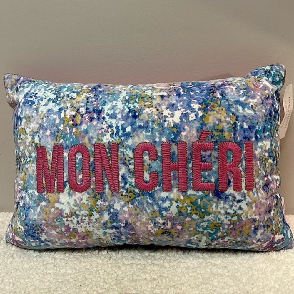 Isaac Mizrahi 'Mon Chéri' Down Alternative Colorful Throw Pillow